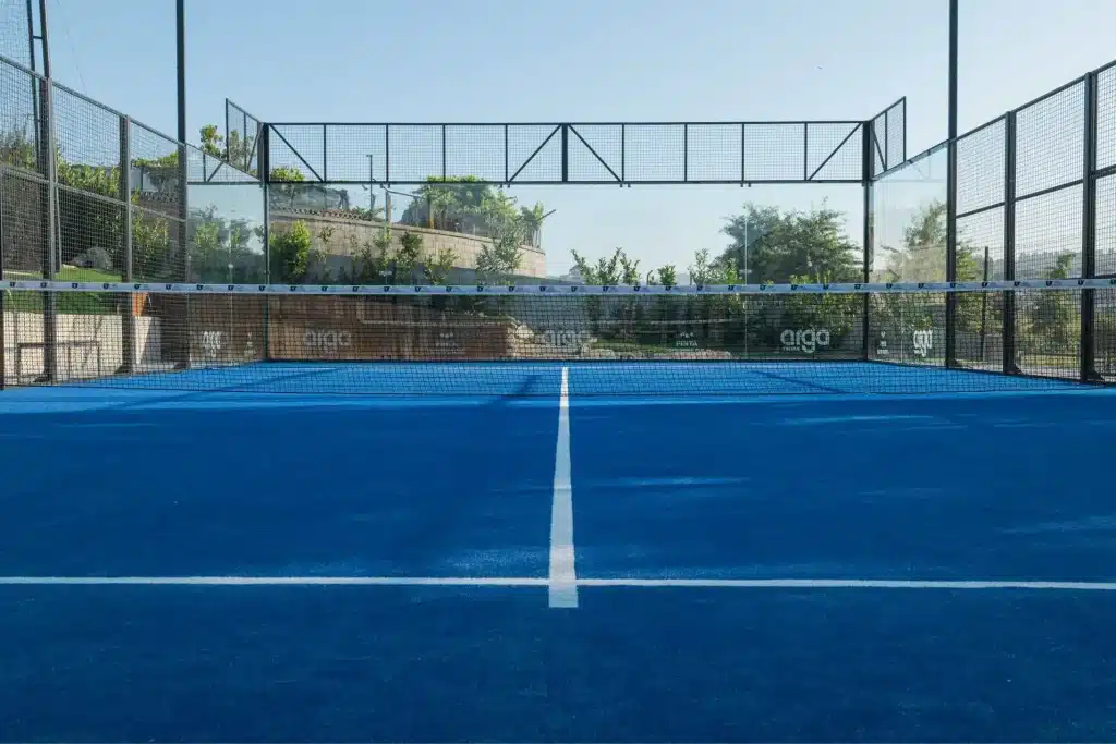 outdoor panorama padel baan Padel Solution